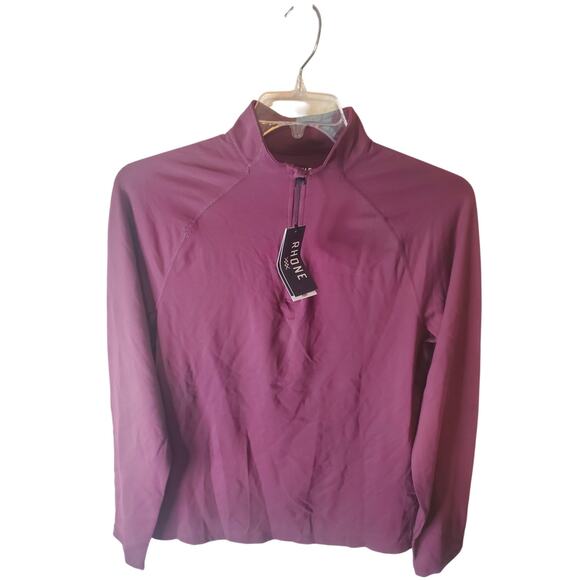 Rhone Session 1/4 Zip Grape Wine Pullover, Small, NWT - Picture 1 of 6